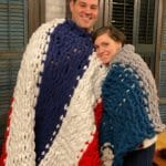 Hand Knit Phat Blanket Party